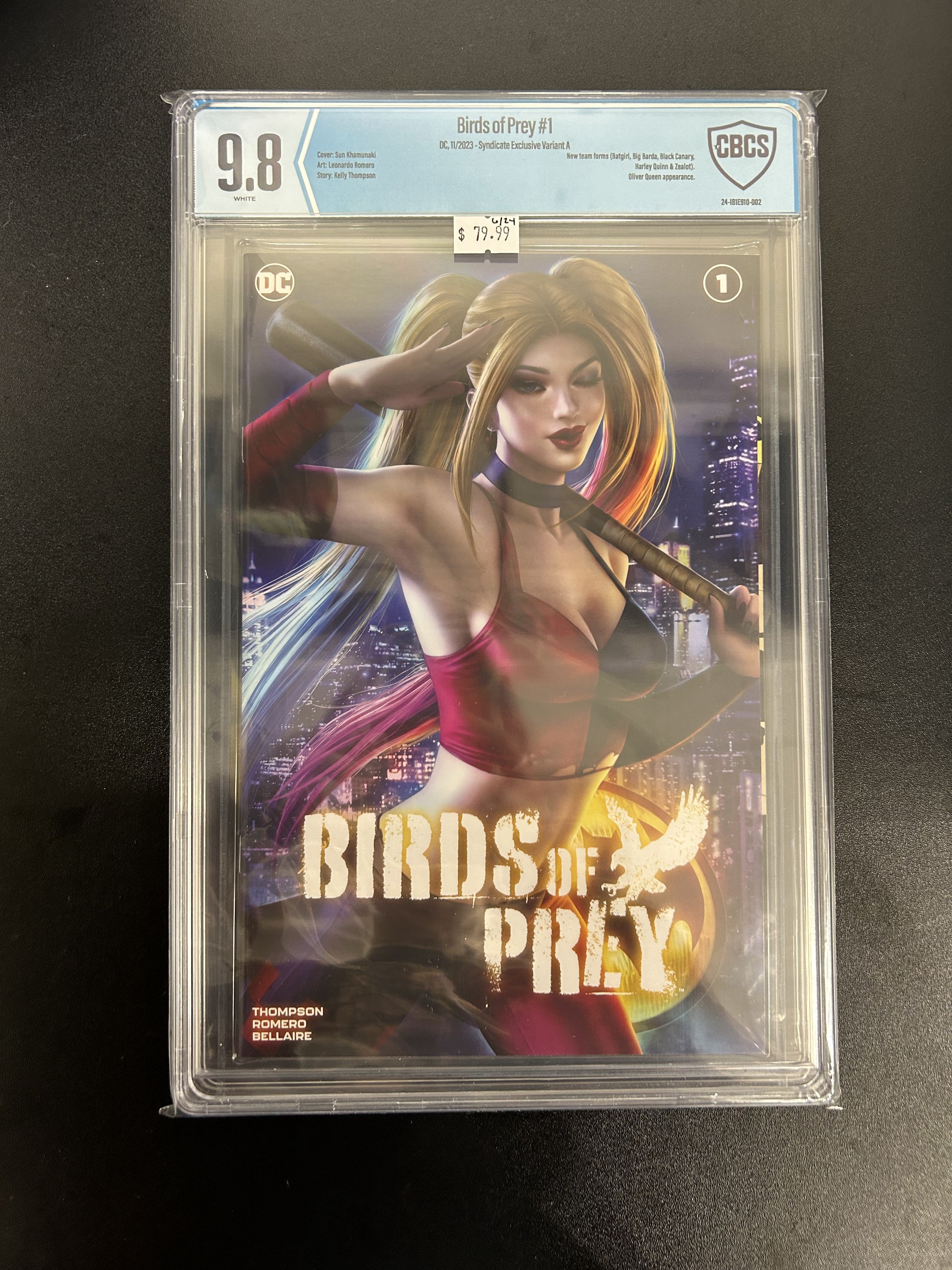 CBCS - 9.8 BIrds of Prey #1, DS, 11/2023 - Syndicate Exclusive Variant A