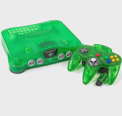 Nintendo 64 (N64) Console | Funtastic Jungle Green