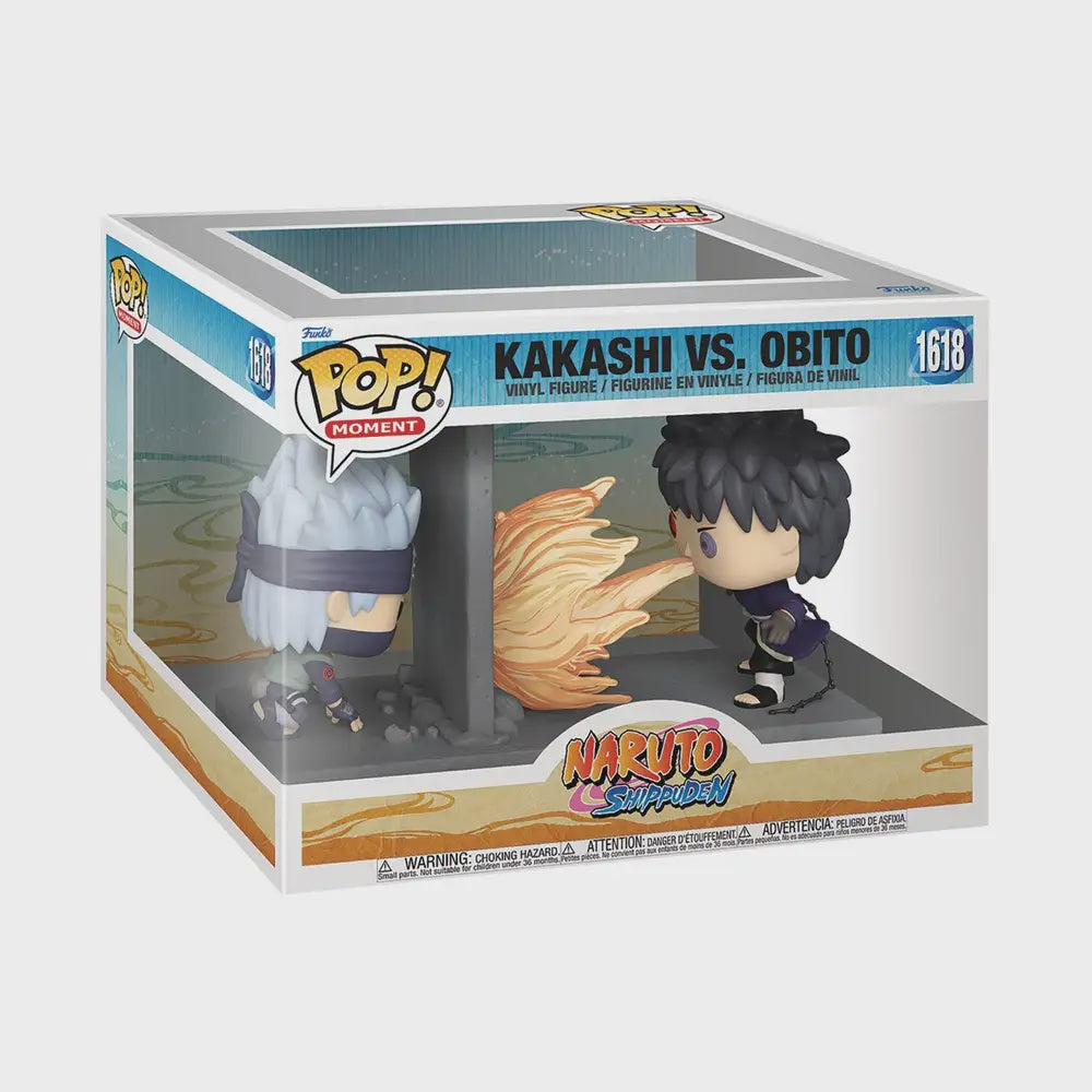 #1618 Naruto Shippuden - Kakashi VS Obito - Funko Pop Moment