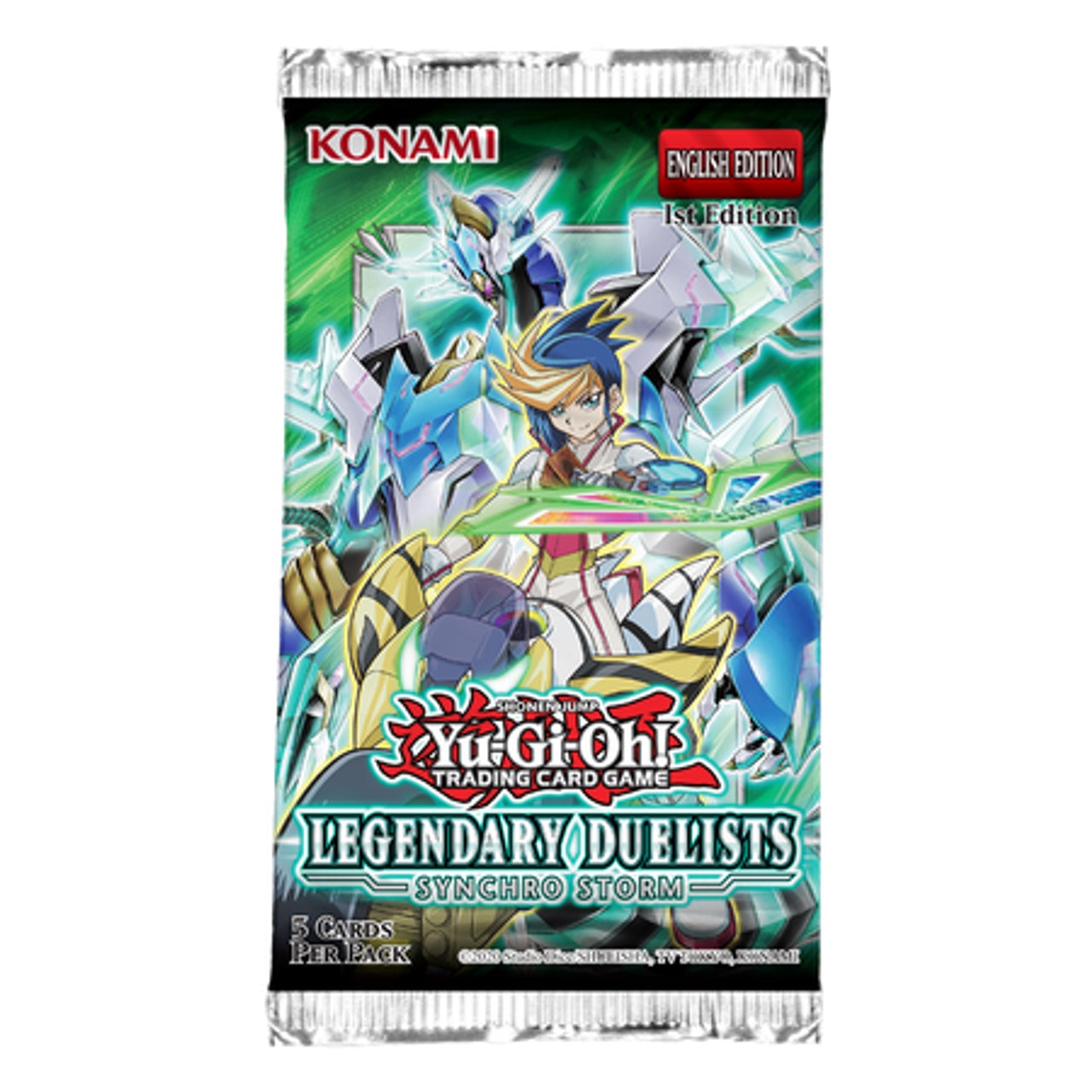 Yu-Gi-Oh - Legendary Duelist: Synchro Storm 1st Edition Booster Pack