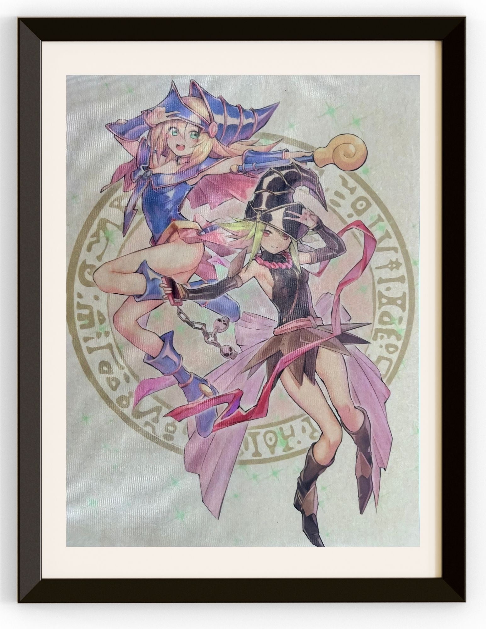 Magician Girl & Dark Magician Girl Canvas Prints