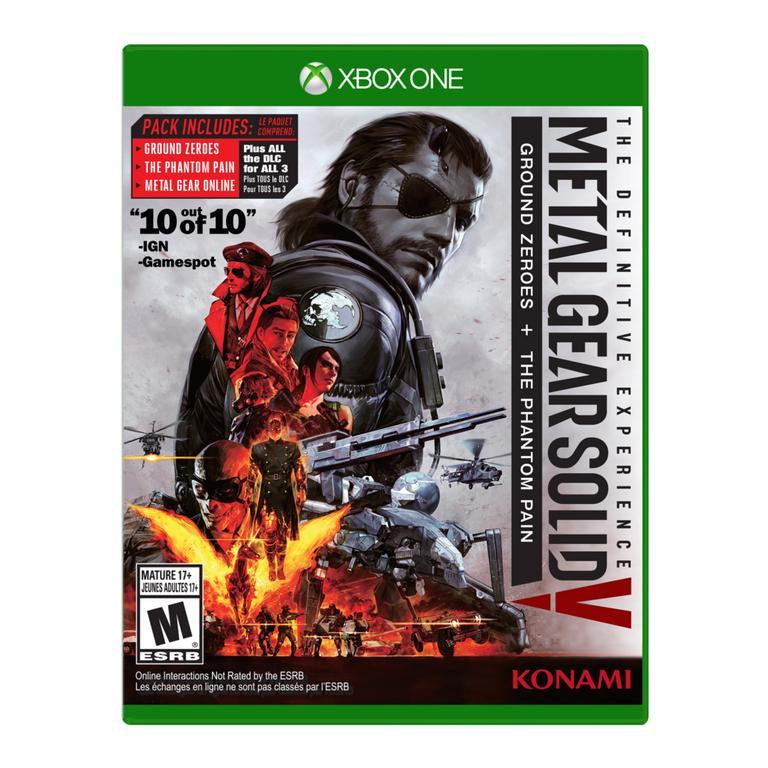 Metal Gear Solid V Ground Zero + The Phantom Pain [The Definitive Experience]-XBox One