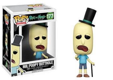 #177 Rick and Morty - Mr. Poopy Butthole - Funko Pop!