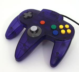 Grape Purple Nintendo 64 (N64) OEM Controller