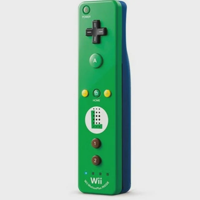 Luigi Wii Remote With Wii Motion Plus