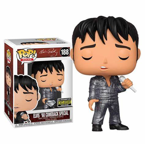 #188 Elvis Presley - Elvis '68 Comeback Special Funko Pop!