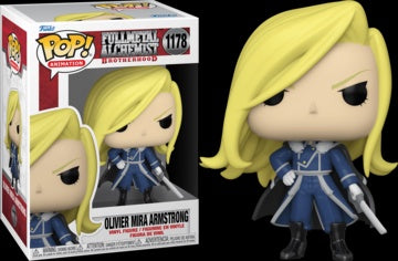 #1178 - Full Metal Alchemist Brotherhood - Olivier Mira Armstrong - Funko Pop!