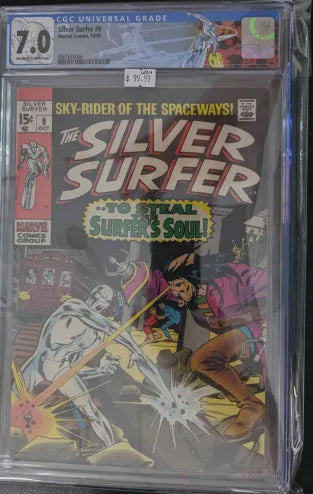 CGC 7.0 - Silver Surfer #9 Marvel Comics 10/69