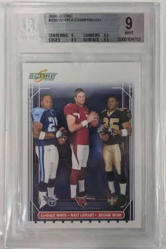 BGS - 2006 Score #330 White/Leinart/Bush [0005104752]