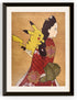 Pikachu on Woman's Back Canvas Print