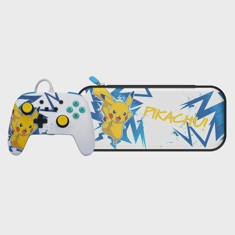 Power A Pokemon Enhanced Wired Controller And Slim Case