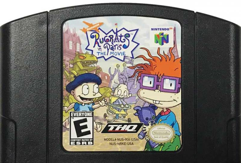 Rugrats In Paris [Black Cart] - N64