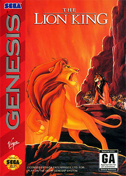 The Lion King - SEGA Genesis