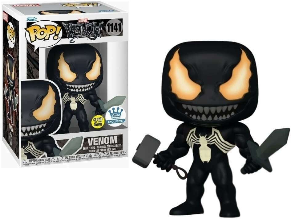 #1141 - Marvel Venom - Venom (Funko Exclusive) (Glow in the Dark) Funko Pop