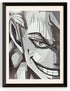 Zoro Black & White Canvas Prints