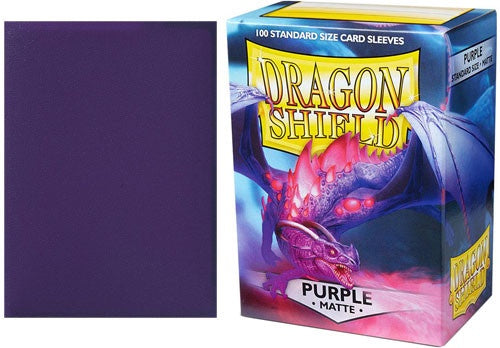 Dragon Shield - Matte Purple - Standard Sleeves [100 Count]