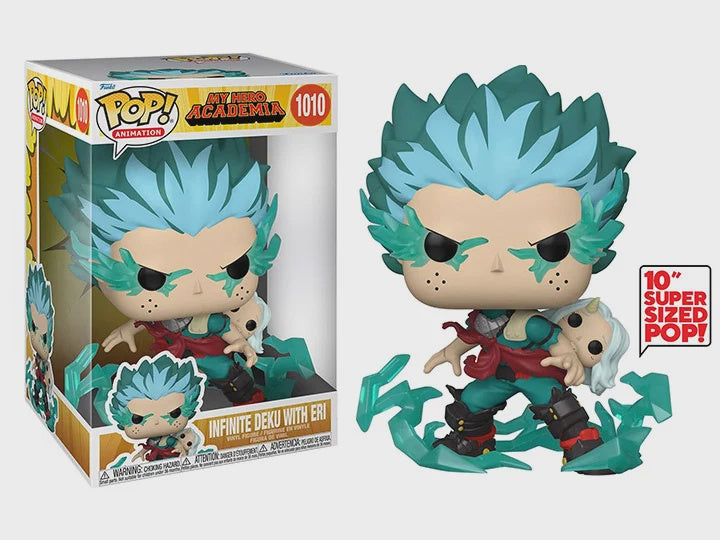 #1010 My Hero Academia - Infinite Deku with Eri [Jumbo] [10 Inch] - Funko Pop!