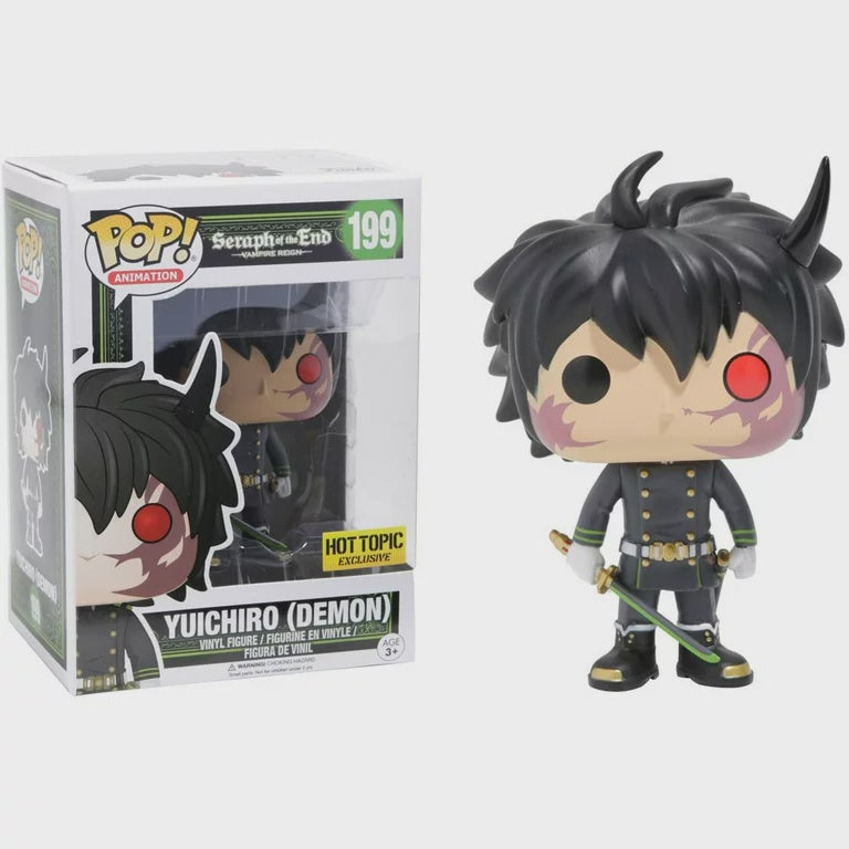 #199 Seraph of the End: Vampire Reign - Yuichiro (Demon) [Hot Topic Exclusive] Funko Pop!