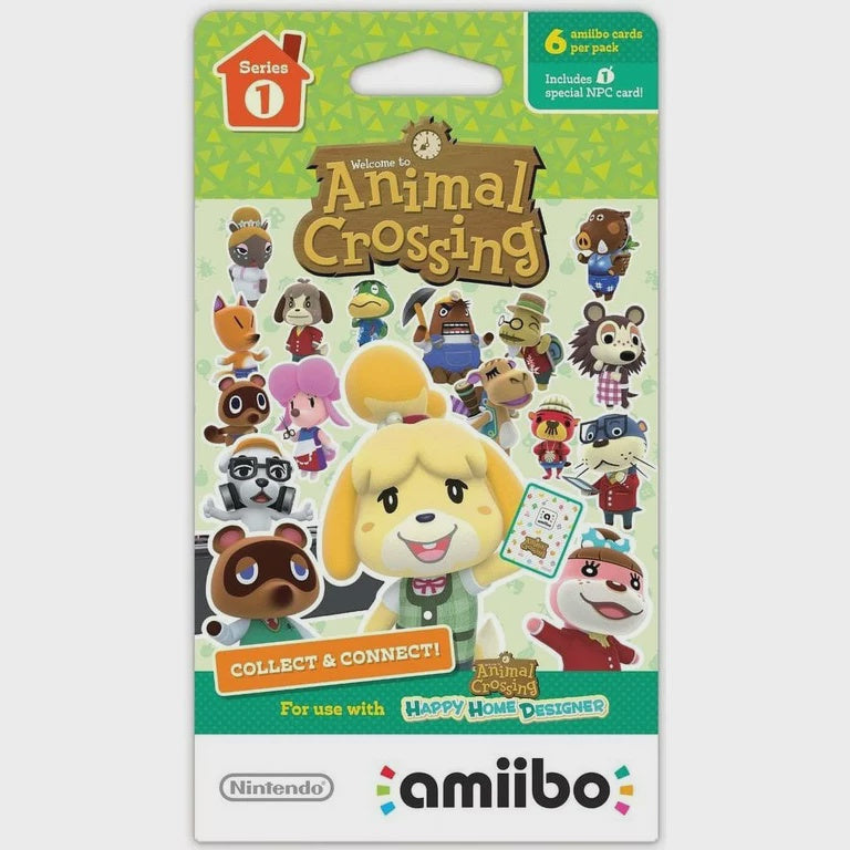 Animal Crossing Series 1 Amiibo Card Pack