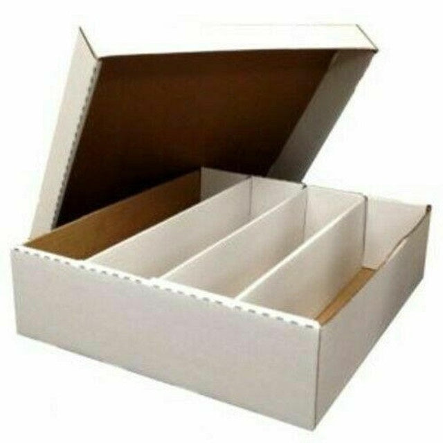 Four (4) Row Card Storage Box