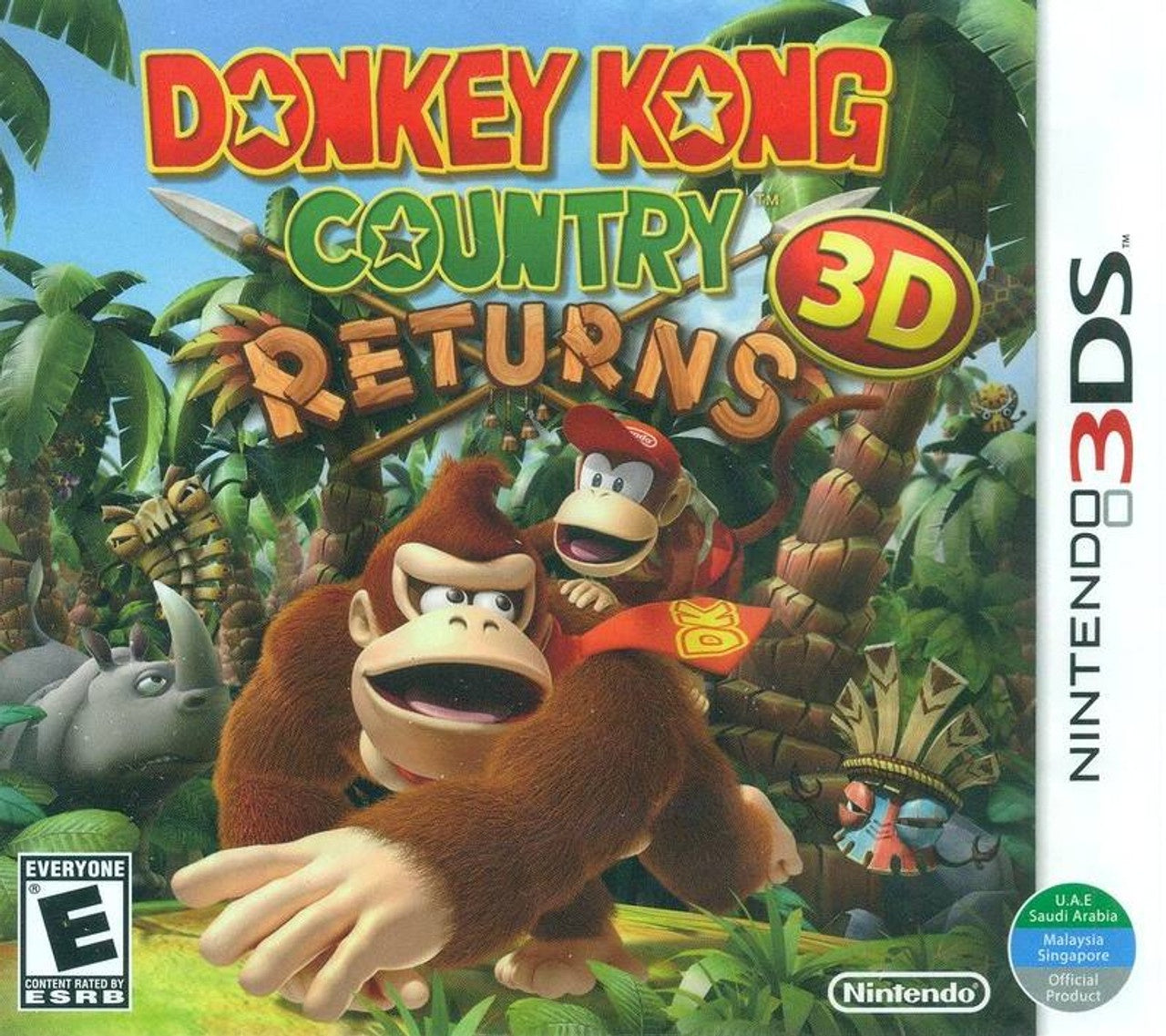 UAE - Donkey Kong Country Returns 3D - Nintendo 3DS