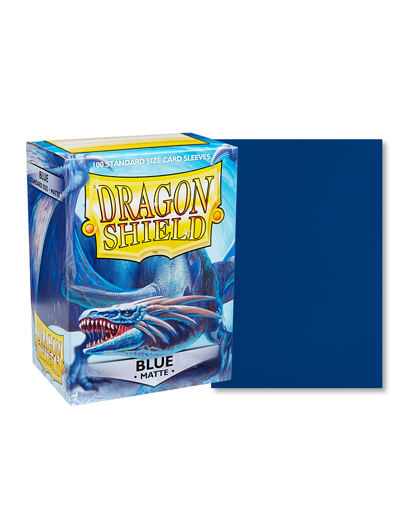 Dragon Shield - Matte Sapphire Blue - Standard Card Sized Sleeves [100 Count]