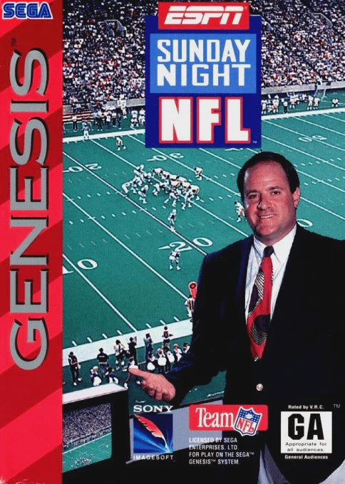 ESPN Sunday Night NFL - SEGA Genesis