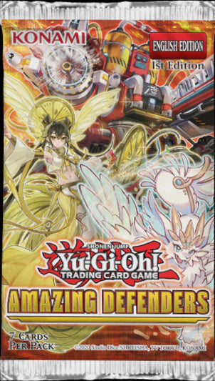 Yu-Gi-Oh - Amazing Defenders 1st Edition Booster Pack