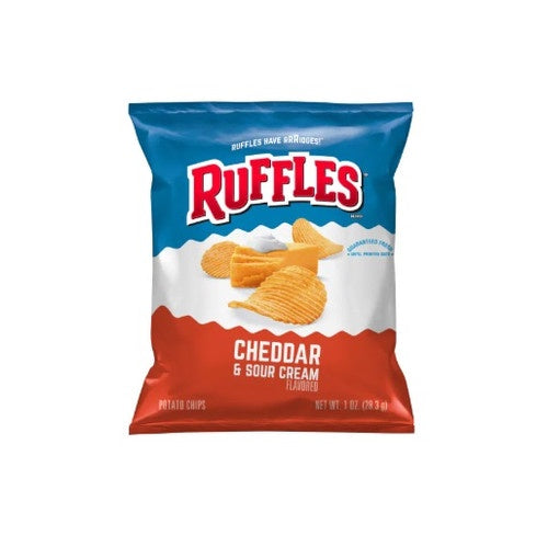 Ruffles Cheddar & Sour Cream - Snacks