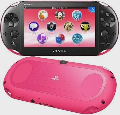 JP - Playstation Vita Console | Hot Pink