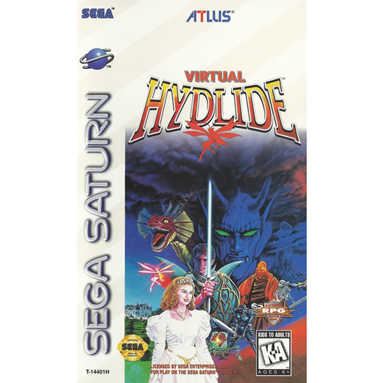 Virtual Hydlide - SEGA Saturn