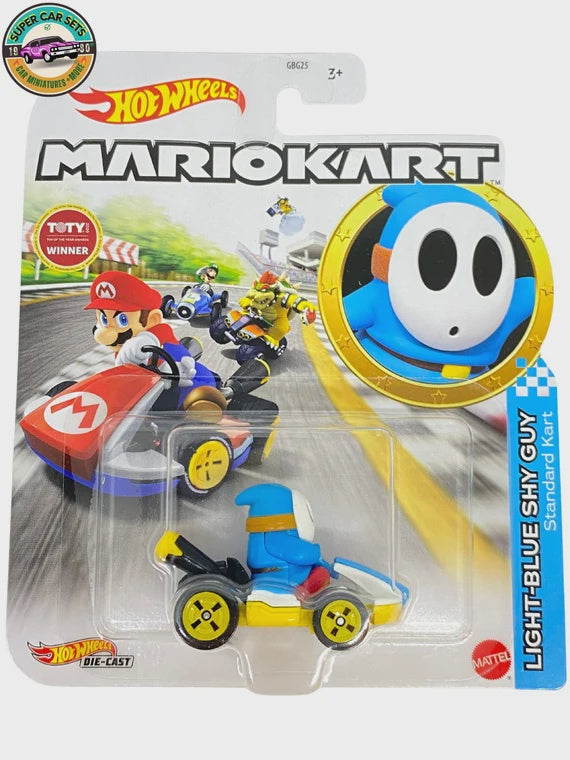 Hot Wheels - Mario Kart: Light-Blue  Shy Guy