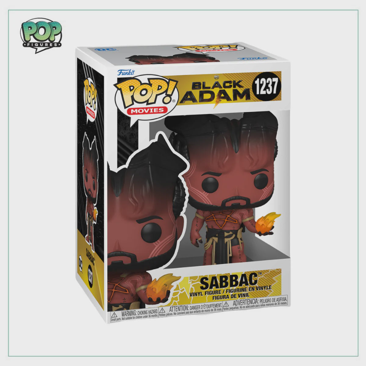 #1237 Black Adam - Sabbac - Funko Pop!