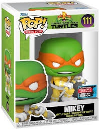 #111 - Mighty Morphin Power Rangers Teenage Mutant Ninja Turtles - Mikey Funko Pop