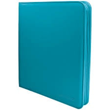 Binder: Ultra Pro 12-Pocket Zippered Vivid - Light Blue