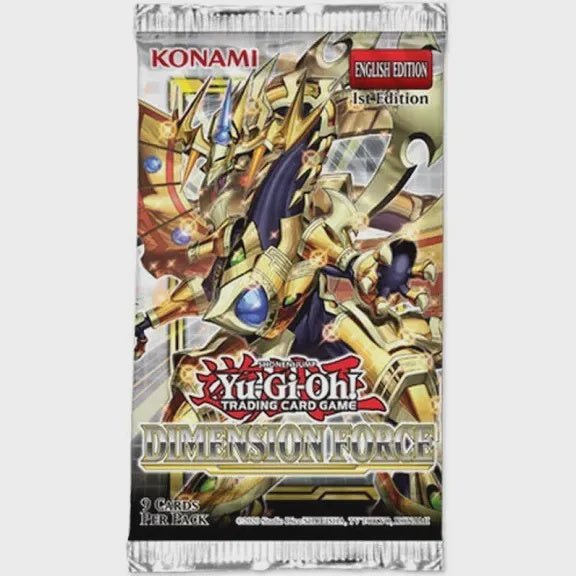 Yu-Gi-Oh - Dimension Force Booster Pack [1st Edition]