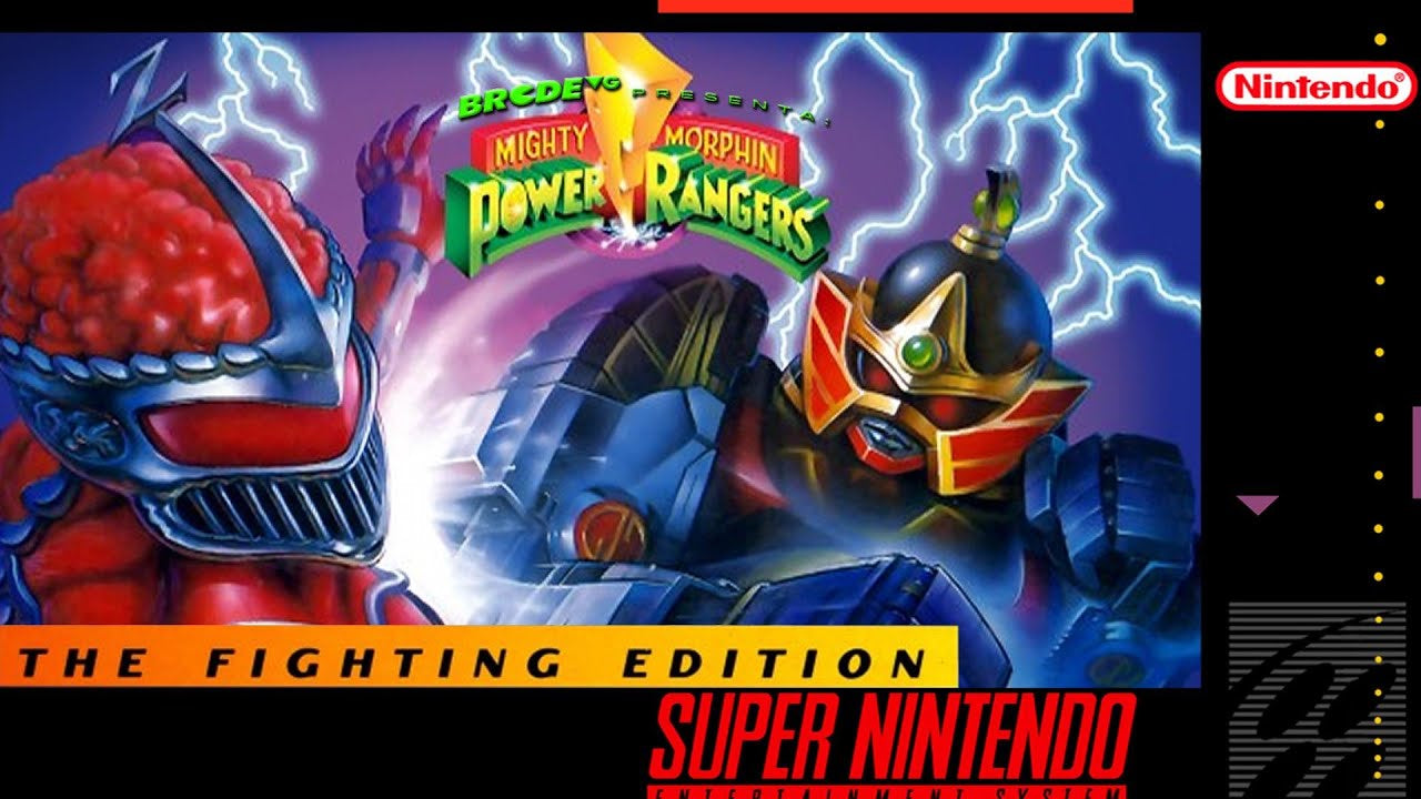 Mighty Morphin Power Rangers: The Fighting Edition - SNES