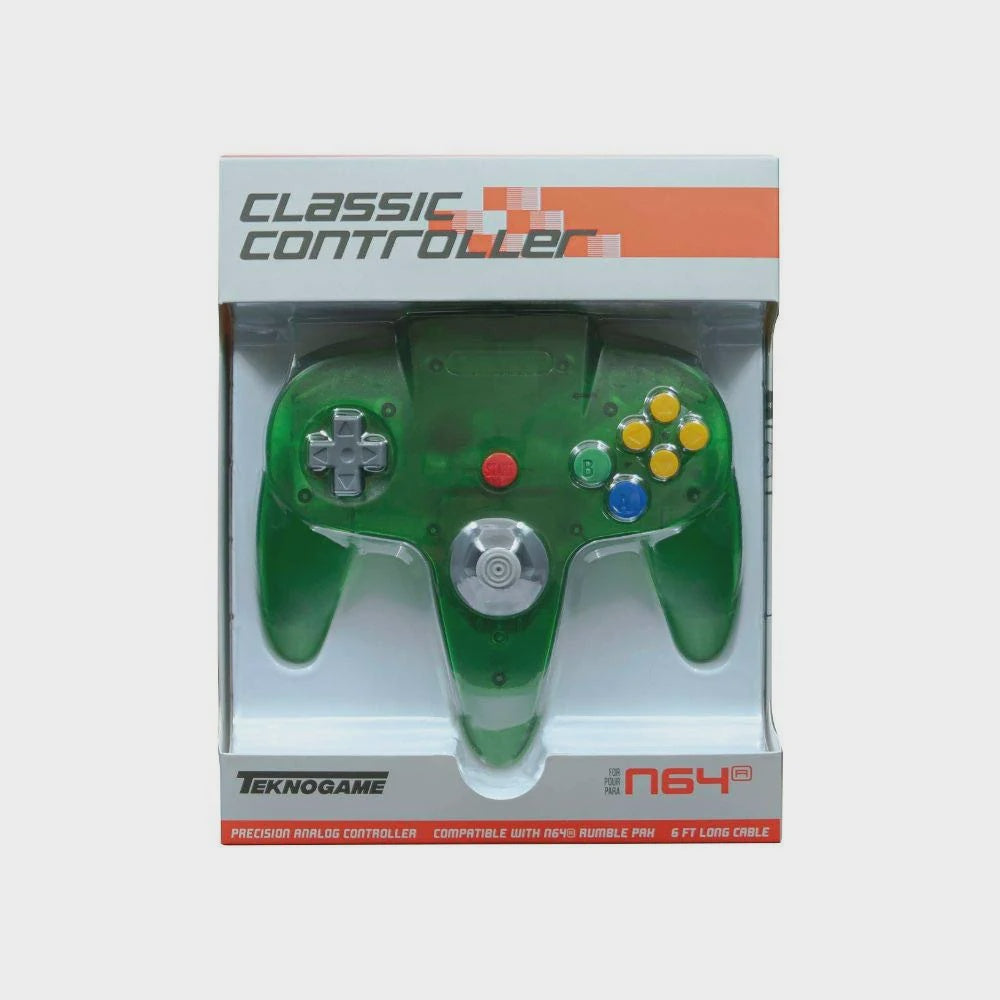 3rd Party - N64 Controller | Transluscent Green