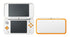 White & Orange New Nintendo 2DS XL Console