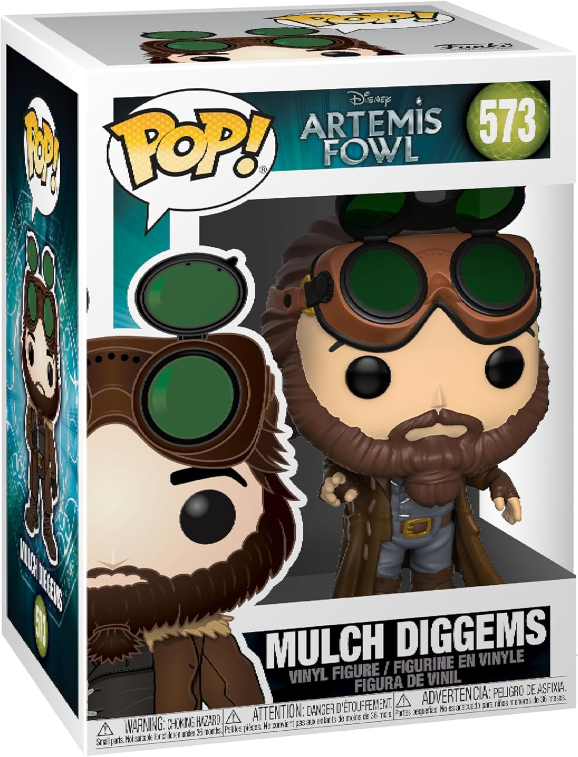 #573 - Artemis Fowl - Mulch Diggems - Funko Pop