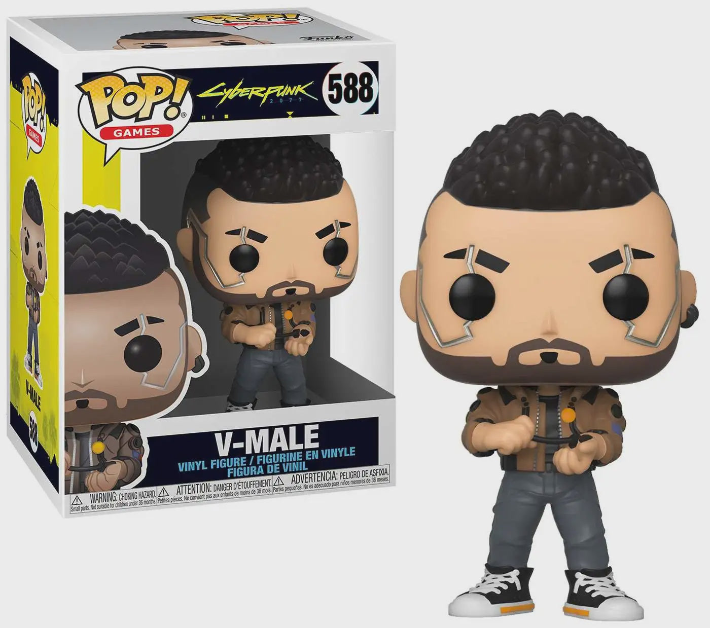 #588 Cyberpunk - V-Male - Funko!