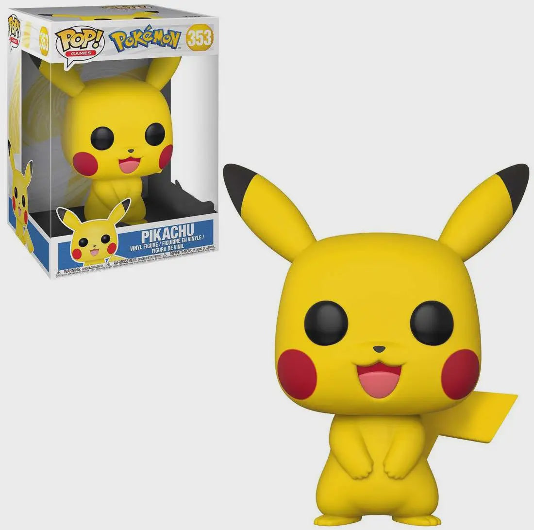 #353 - Pokemon - Pikachu [Target Exclusive] 10" Jumbo Funko Pop