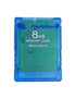 OEM PlayStation 2 8MB Memory Card | Translucent Blue