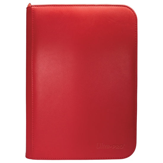 Binder: Ultra Pro 4-Pocket Zippered Vivid - Red