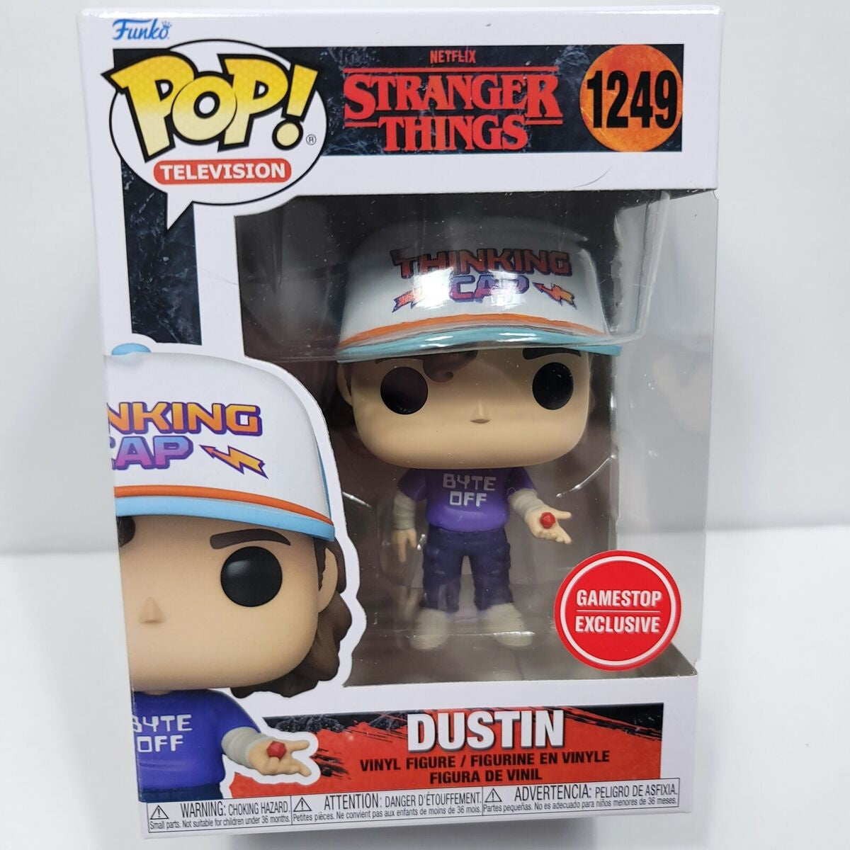 #1249 - Stanger Things - Dustin - Funko Pop!