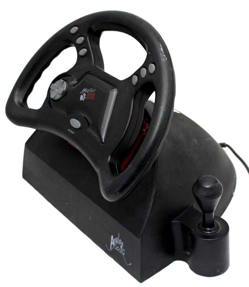 Playstation 2 Mad Katz Analog True Steering Wheel