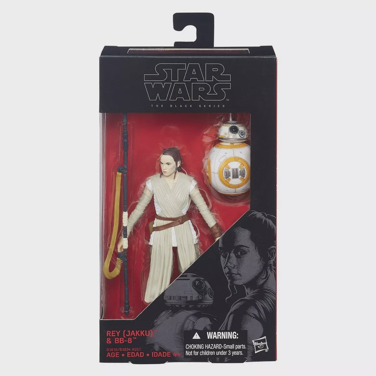 Rey (Jakku) & bb-8 Star Wars Black Series Figure