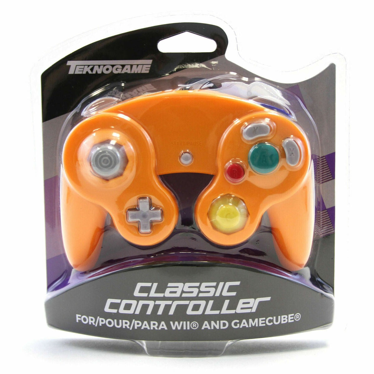 Spice Orange 3rd Party Gamecube Controller