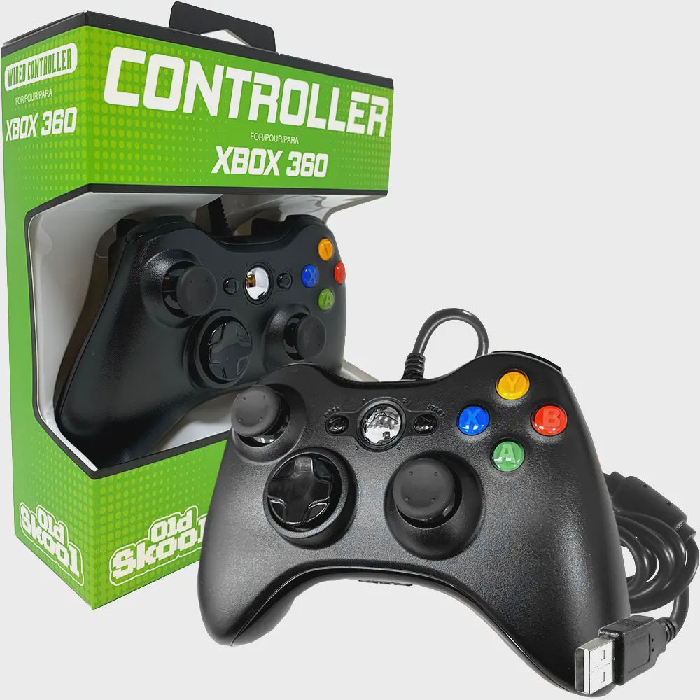 3rd Party - Xbox 360 Wired Controller | Black