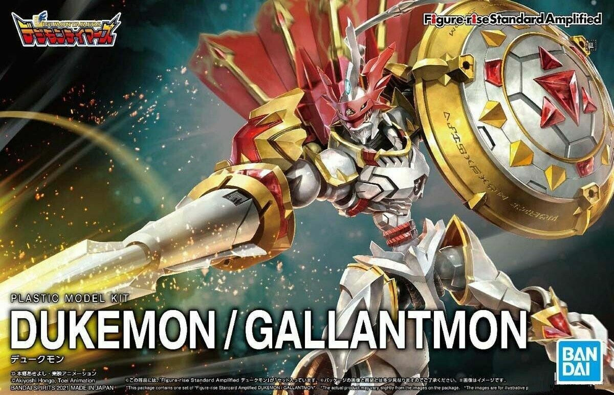 Digimon -Dukemon/Gallantmon [Pre-Built Plastic Model Kit] - Bandai